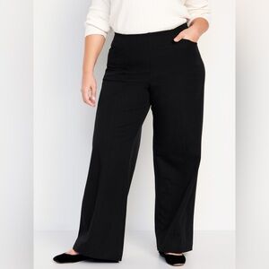 Old Navy Black Pixie Wide Leg Pants High Waist